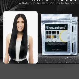 Bioguardiome Set Of 3 Hair Building Thickening Fiber Refill Bag - 25 g Each - Black image 3