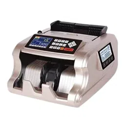 LE RAYON LR6500 80 W Gold Indian Currency Counting Machine with Fake Note Detection image 2