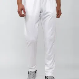 Reebok White Slim Fit Trackpants-picture-34