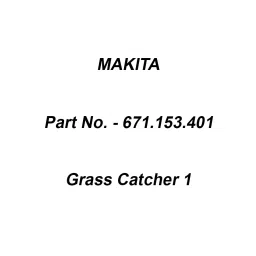 Makita Grass Catcher 1 Suitable For ELM4613, Part No 671.153.401-picture-8