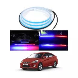 Cartronics 120cm Police strip Type Led  Red Blue  For HYUNDAI Verna-image-42