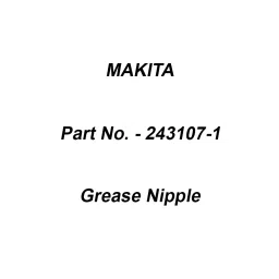 Makita Grease Nipple Suitable For EH5000W, Part No 243107-1-picture-31