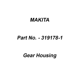 Makita Gear Housing Suitable For MT904, Part No 319178-1-picture-39