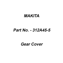Makita Gear Cover Suitable For LS002, Part No 312A45-5-picture-1