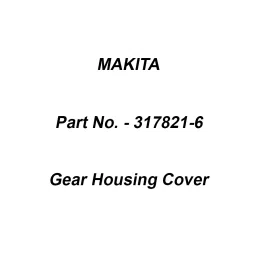 Makita Gear Housing Cover Suitable For 9556NB, Part No 317821-6-picture-7