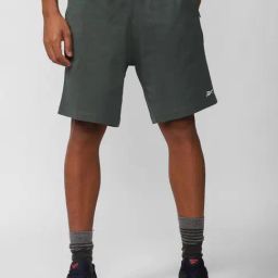 Reebok Green Cotton Regular Fit Shorts-picture-48