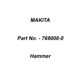 Makita Hammer, Part No 769008-0-picture-31
