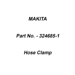 Makita Hose Clamp Suitable For UC3051A, Part No 324685-1-picture-26