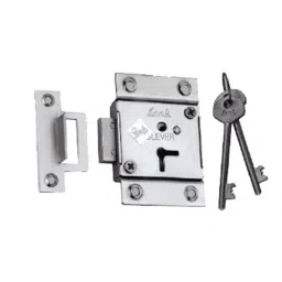 Link 65 mm Stainless Steel 6 Levers Universal Cupboard Lock, 803-20