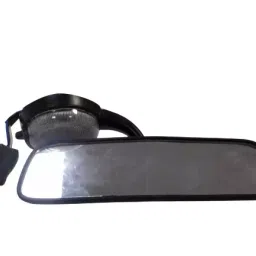 Dkmax By Lumax 081-RVM Interior Rear View Mirror for Santro (Pack of 1)-46