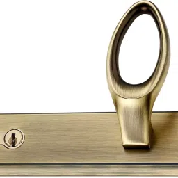 Bonus Premier 75 mm Zinc Alloy Brushed Steel Finish Majestic Rose Mortice Lock Set-image-79