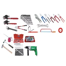 Inder TOOL KIT FOR MECHANIC AND GARAGE Set of 82 Pcs P-505A image 3