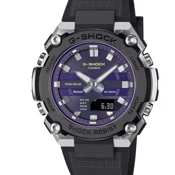 CASIO Men Dial & Cuff Straps Analogue and Digital Chronograph Solar Powered Watch G1542-2