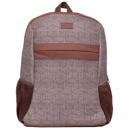 ZOUK Grey Jute Medium Backpack-image-35