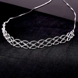 The Real Effect London 800 Silver Necklace for Women-image-99