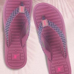 Sparx Women's Purple Flip Flops-image-11