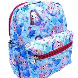 echo boomers Echoboomers Mermaid Printed Casual Backpacks, Stylish and Trendy backpacks, Water Resistant 12 inch- Pack of 1-picture-43