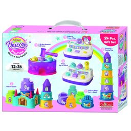 TOYMATE Unicorn Play Time 2-in-1 Stacking Toy - Multicolor image 2