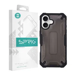 SPRIG Clear Black Cover for iPhone 16-54