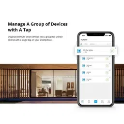 Sonoff RFR2 Smart Home WiFi Mobile Remote Control Siri/Alexa/Google Voice Control On/Off Switch 10A 433MHz Version image 3