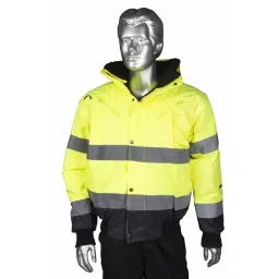 RS PRO XXL Size Polyester Yellow Men Hi Vis Bomber Jacket Model No 9185995-image-34