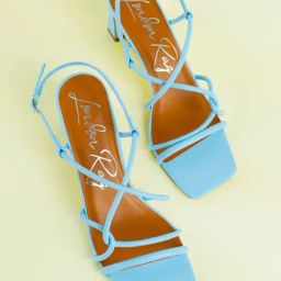 London Rag Women's Blue Back Strap Sandals-picture-14