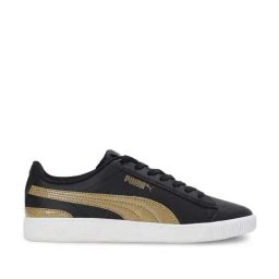 Puma Kids Vikky v3 Nova Jr Black & Gold Casual Sneakers-image-51