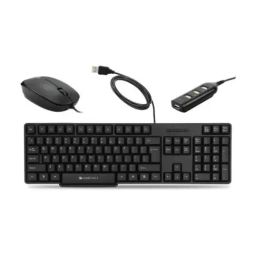 Zebronics Zeb-K20 Keyboard, Zeb-Power Wired Optical Mouse & Zeb-90HB Combo Set (Black)-image-14