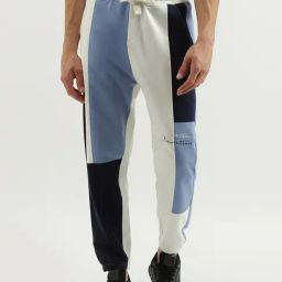 United Colors of Benetton Multicolored Regular Fit Colour Block Joggers-40