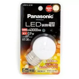 Panasonic LED Bulbs, Decorative Type LDG1LGW 73829272 - Made In Japan-image-32