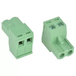 RS PRO 2 Way Pluggable Terminal Block 5 mm Pitch Screw Termination, 8971159-0