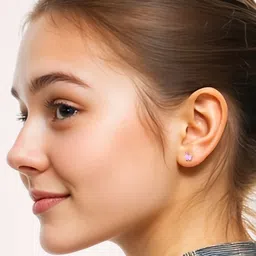 HighSpark 925 Sterling Silver Charming Llama Studs Earrings-image-41
