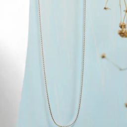 Zavya Minimal Rhodium Plated 92.5 Sterling Silver Rope Chain-image-45