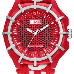 DIESEL Men Red Patterned Analogue Watch DZ4621-7
