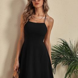 StyleCast Georgette Fit & Flare Mini Dress-image-36