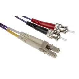 RS PRO Fibre Optic Cable LC to ST Duplex Multi Mode OM3 50/125 μm Purple 5 m, 5366793-image-73