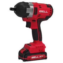 IBELL One Power 0-300 IPM Impact Rate Brushless Cordless Impact Wrench With 4 Ah Battery and Charger, BW20-50-44