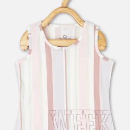 Sweet Dreams Kids Multicolor Striped T-Shirt-image-31