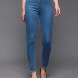 Miss Chase Blue High Rise Jeans-image-32