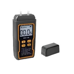 Real Instruments HY-16 Measurement Range 4 - 75 Wood Moisture Meter 4 Pin With 3 Modes Backlight Black, HY-16-40