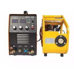 POLYMAK MIG Welding Machine Three Phase 9 Kw Electric Corded Yellow & Black, MIG250Y III-picture-10