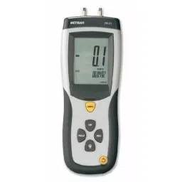 Metravi Differential Pressure Manometer ±0.3% Grey & Black, PM-01-24