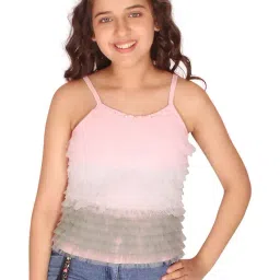 Cutecumber Kids Peach Solid Top-image-76