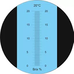 Acutek HR Series Hand Refractometer 0 to 18% Brix, HR-18-6