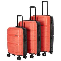 Nasher Miles Nicobar Hard-Sided Polypropylene Set of 3 Orange and Dark Grey Trolley Bags(55,65&75Cm)-image-18