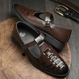 House of Pataudi Men Shoe-Style Sandals-image-47