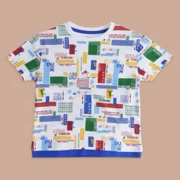 Pantaloons Baby Kids Multicolor Cotton Printed T-Shirt-picture-21