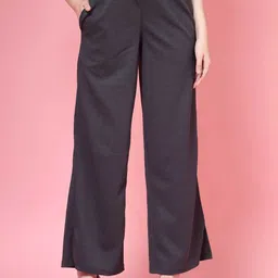 PAUSE SPORT Women Original Flared Wrinkle Free Trousers-65