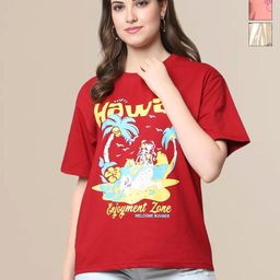 Mast & Harbour Women Pack Of 3 Graphic Printed Tshirt-image-69