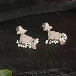 Zaveri Pearls Contemporary Drop Earrings-image-72